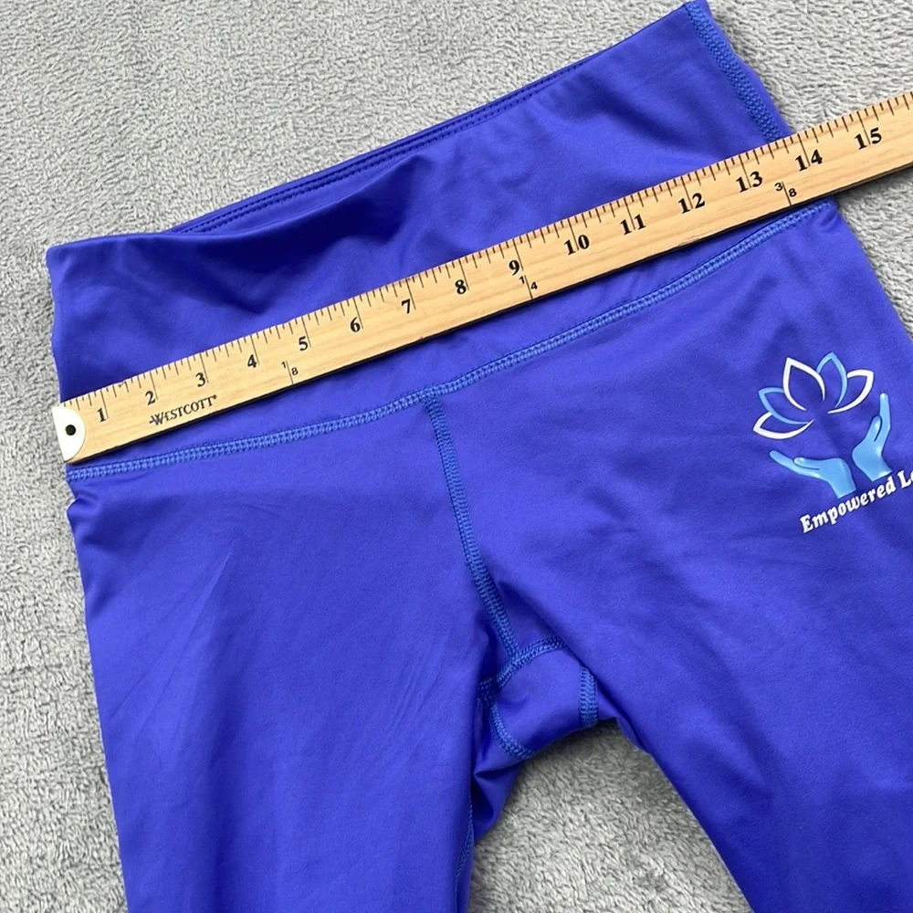 Empowered Lotus Purple S Athletic Cropped‎ Leggings